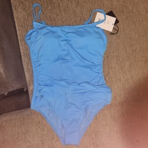 S3 Elegant Turqoise Women's SlimmingOne-Piece Swimsuit